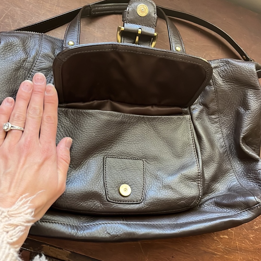 Leather Coach Bag - Picture 5 of 10